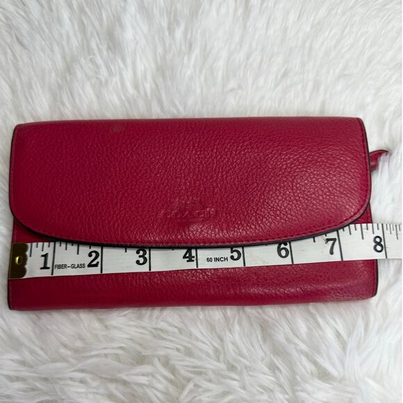 COACH RED Wallet - Picture 13 of 13